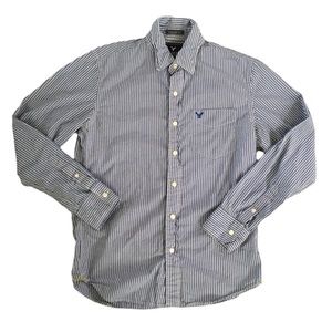 American Eagle Button Up Vintage Fit Shirt Size Small